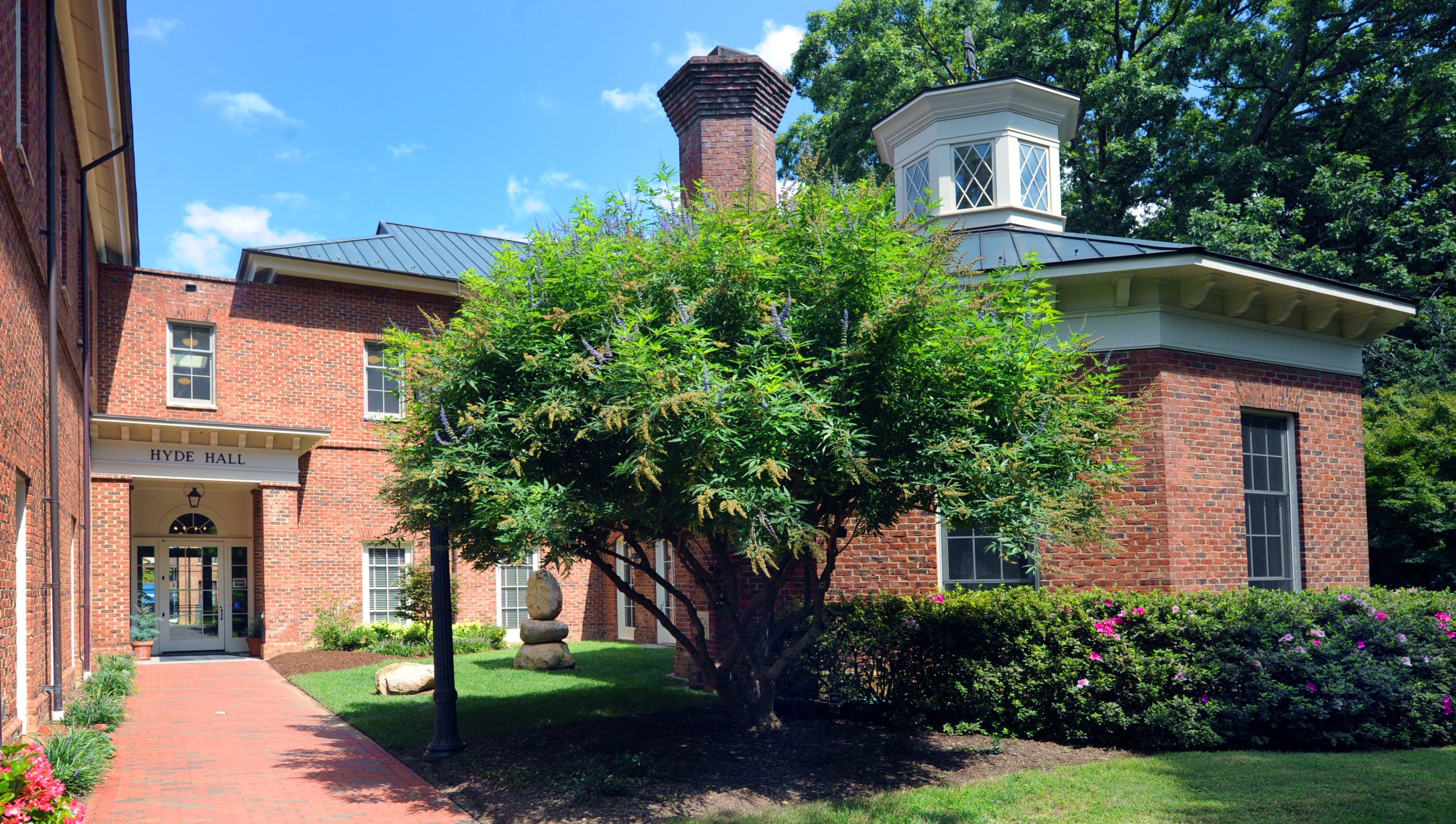 Faculty Fellows gather and discuss their research weekly in Hyde Hall, the home of the Institute for the Arts and Humanities.