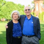 Emily and Jack Wallace at Washington and Lee University, Jack's undergraduate alma mater.