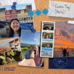 collage of trip photos