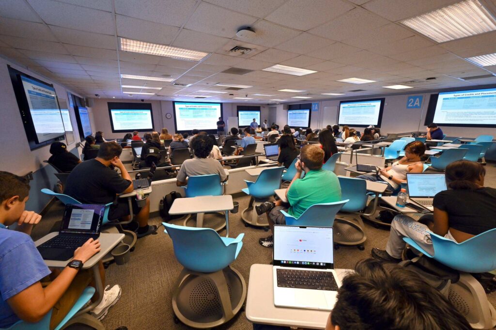 2026 Shroff Summer Bridge Program students in class.